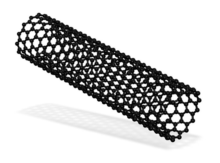 Carbon NanoTube Molecule Model 3d printed