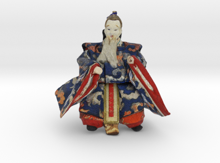 The Japanese Hina Doll-5 3d printed