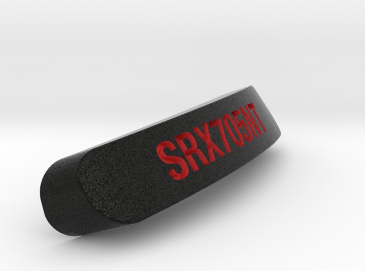 SRX705NT Nameplate for SteelSeries Rival 3d printed