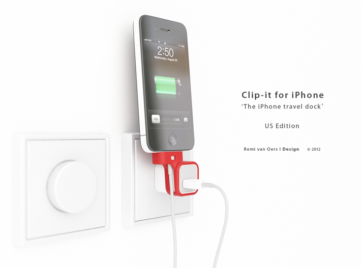 Clip-it US edition 3d printed 