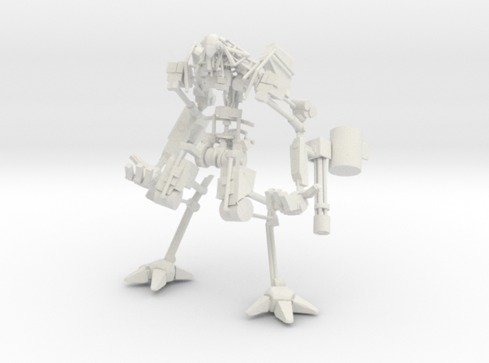 Mecha skeleton 3d printed 