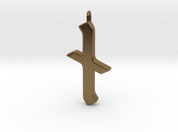 Rune Pendant - Nȳd 3d printed