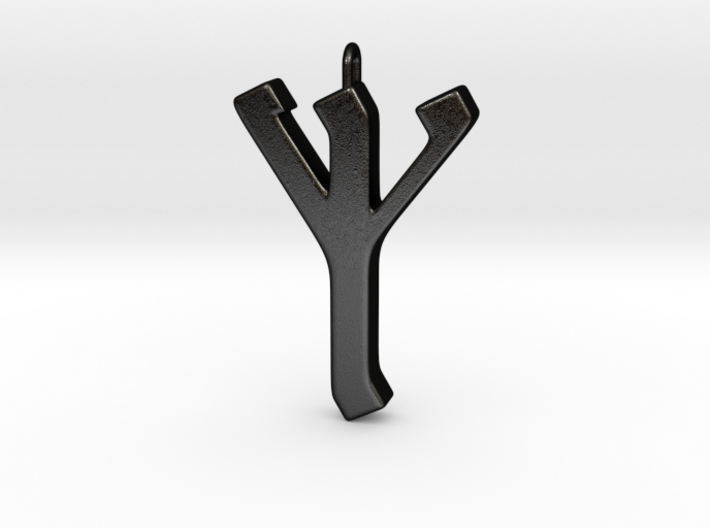 Rune Pendant - Eolh 3d printed