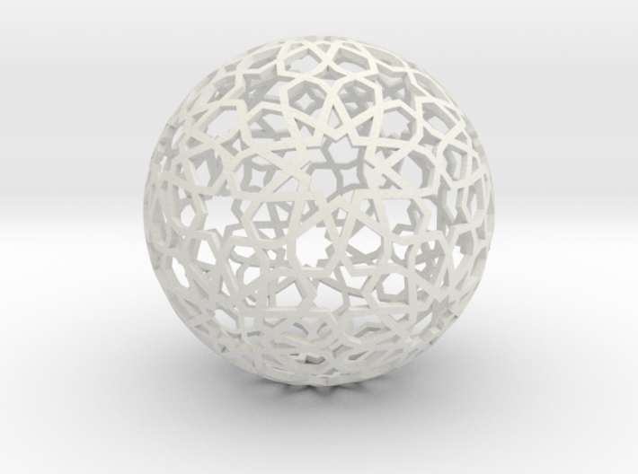 Great Rhombicosidodecahedron SMALL 3d printed 