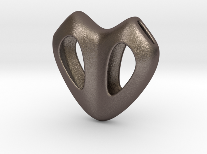Cuore Hollow 3d printed