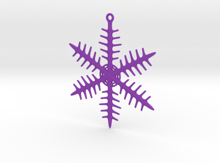 Ornament, Snowflake 000 3d printed
