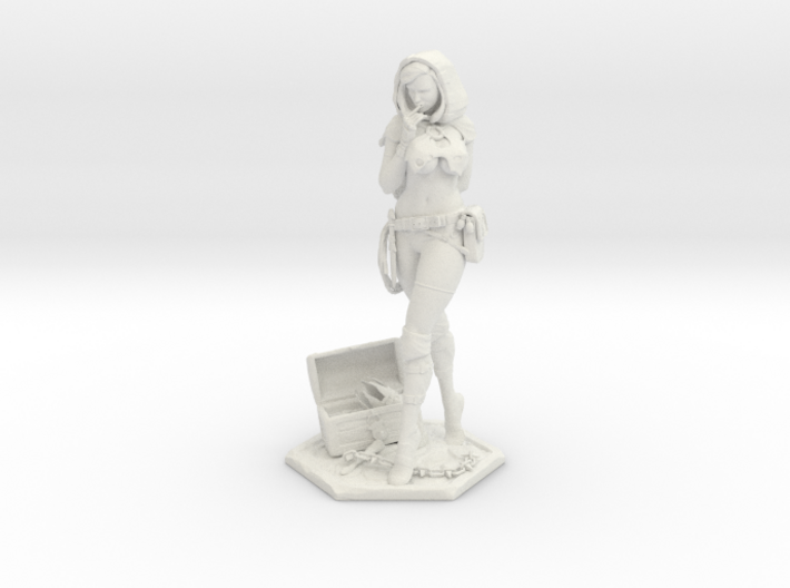 Female Thief 7in Statuette 3d printed