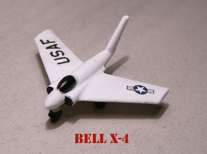 1/285 Experimental Aircraft Set 1 3d printed Model paint and decal work by Fred Oliver. Image provided by Fred Oliver.
