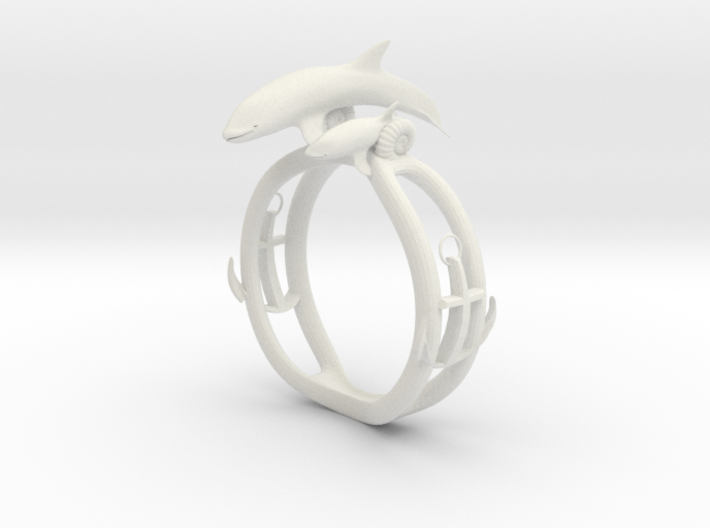 Parent and child of a killer whale(USA 6.5,Japan 1 3d printed