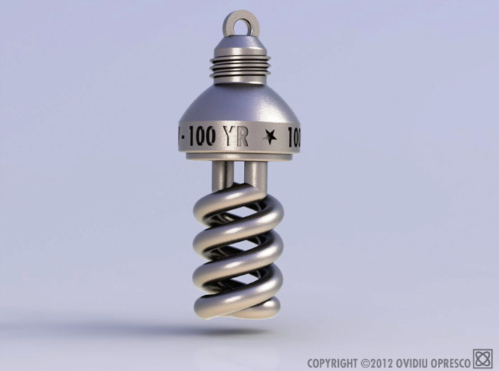 100 Yr. Light Bulb 3d printed 