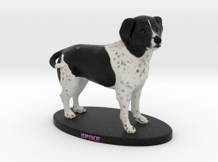 Custom Dog Figurine - Spike 3d printed