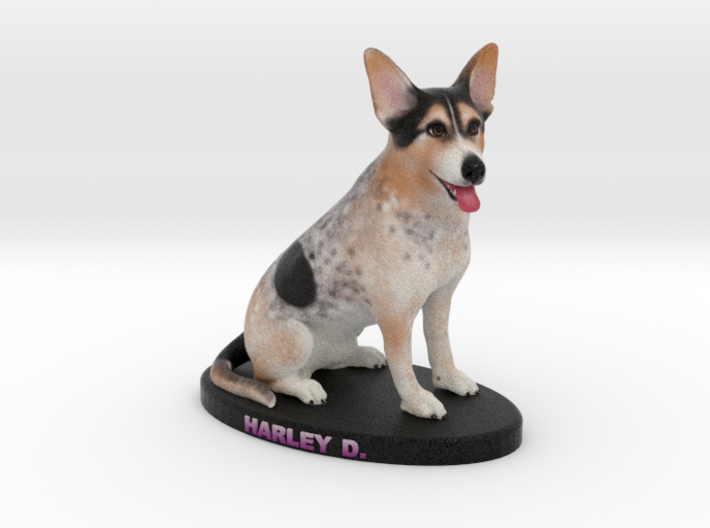 Custom Dog Figurine - Harley 3d printed