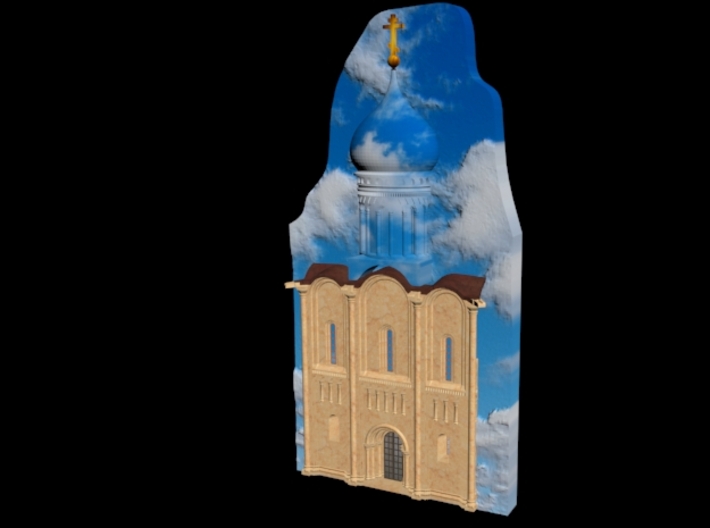 Church of the Intercession on the Nerl 3d printed 