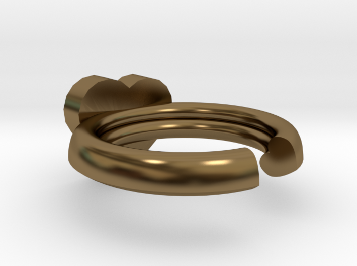 Hearts Ring 20x20mm inner diameter 3d printed