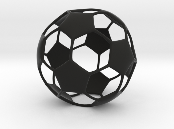 Classic Soccer ball (football) 3d printed