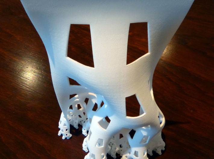 Developing dragon curve (Large) 3d printed