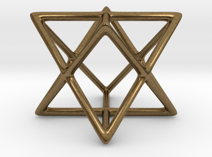 Star Tetrahedron Pendant 3d printed