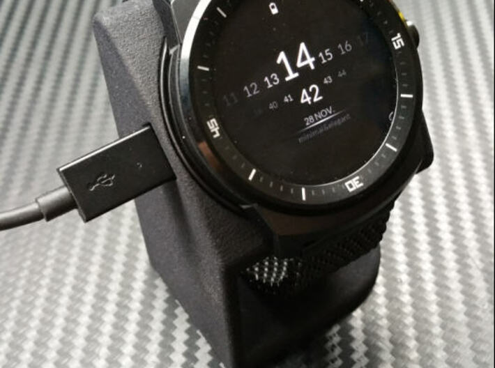 LG G Watch R Desktop Stand 3d printed 