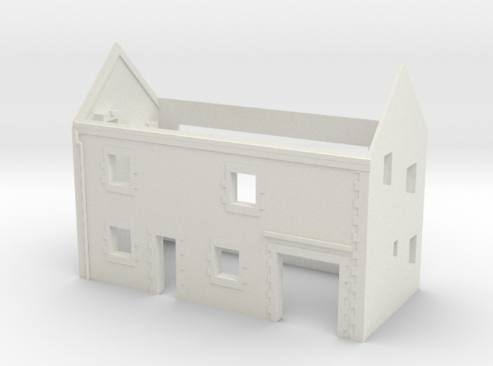 House On Hill - WSF Walls - N - 1:160 3d printed 