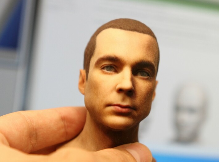 Jim Parsons - Sheldon Cooper from The Big Bang The 3d printed 