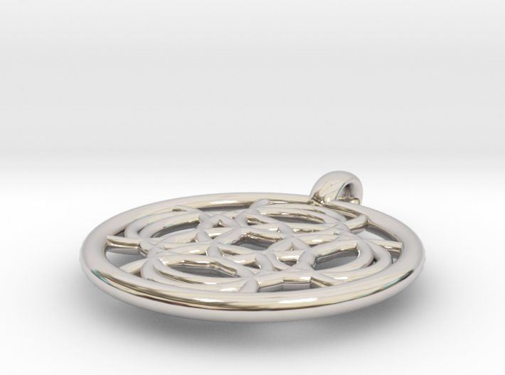 Thelxinoe pendant 3d printed
