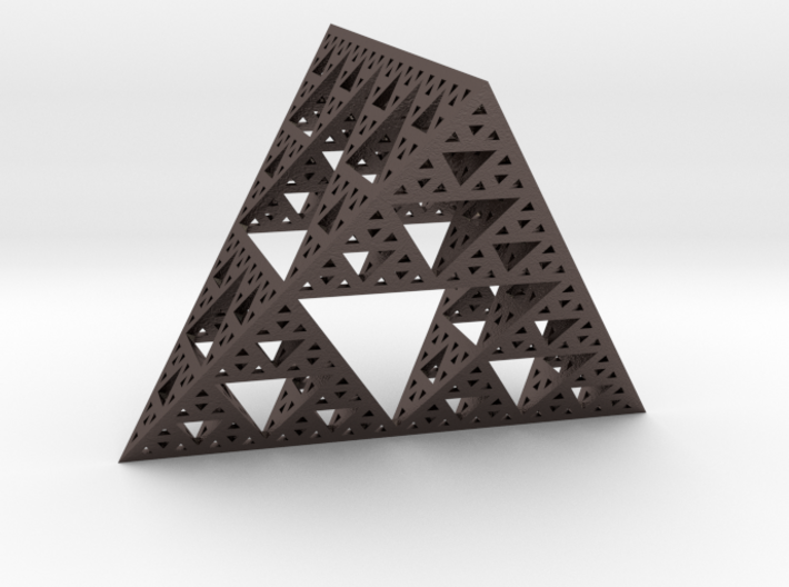 Geometric Sierpinski Tetrahedron level 4 3d printed