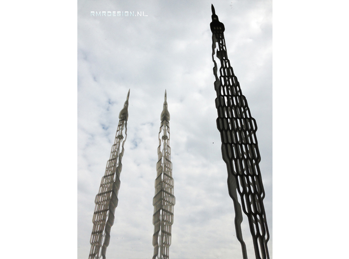 دبي هندسة معمارية 3d printed burj dubai