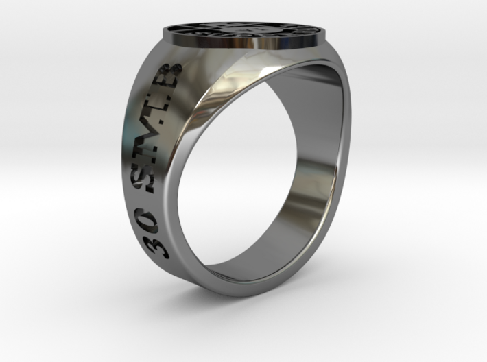 Superball Legman Ring 3d printed