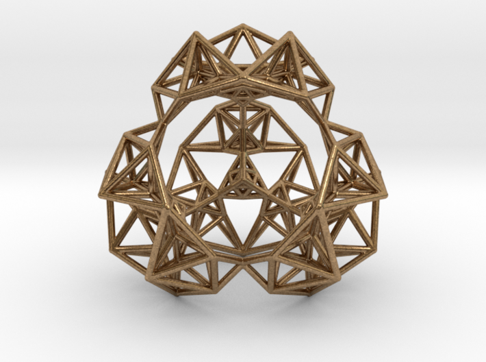 Inversion of a Sierpinski Tetrahedron 3d printed