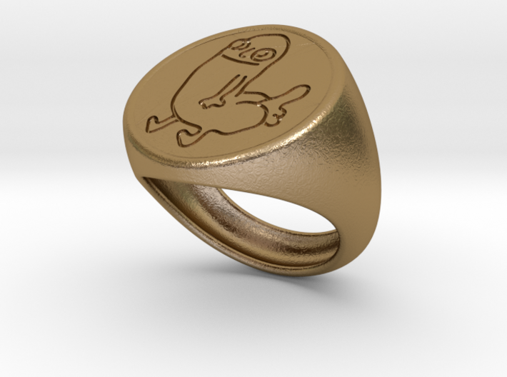 Dickbutt Ring Size 10 For Printing 3d printed 