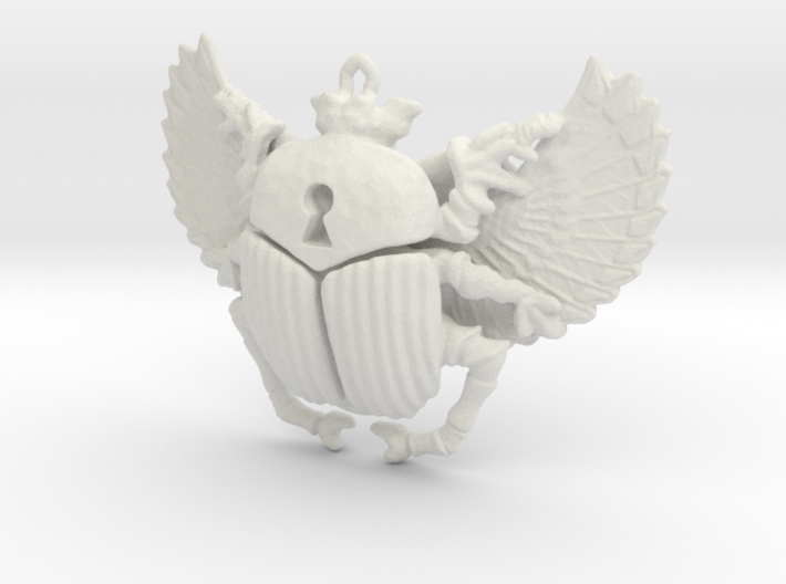 3D printed Winged Scarab 3d printed