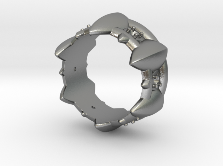 Claw Ring - Size 12 (21.49 mm) 3d printed 