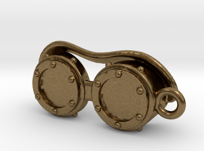 Steampunk Goggles Charm/Pendant 3d printed