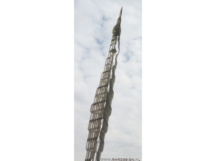 Mile high tower Dubai Shanghai 3d printed