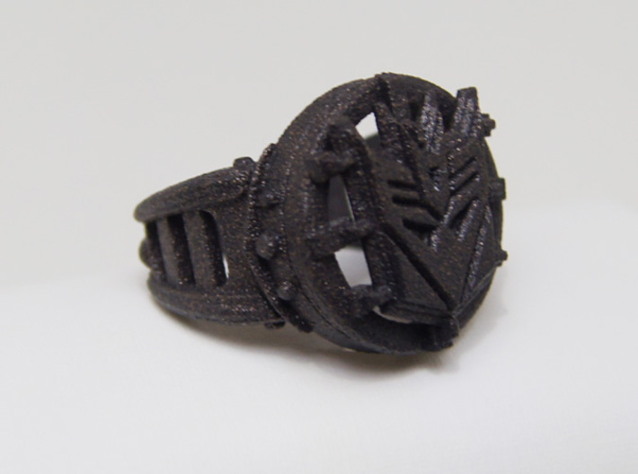 Decepticon Ring Size 10 3d printed 