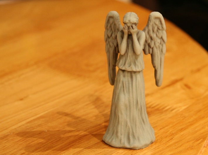 Some Call Me a Weeping Angel.. 3d printed I can see you...