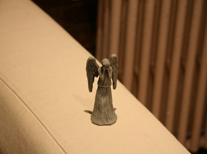 Some Call Me a Weeping Angel.. 3d printed Yes, I am on the arm of an IKEA couch.