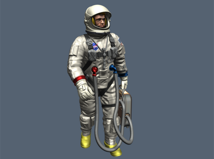 Gemini Astronaut / 1:6 / Walking Version 3d printed Painting Instruction