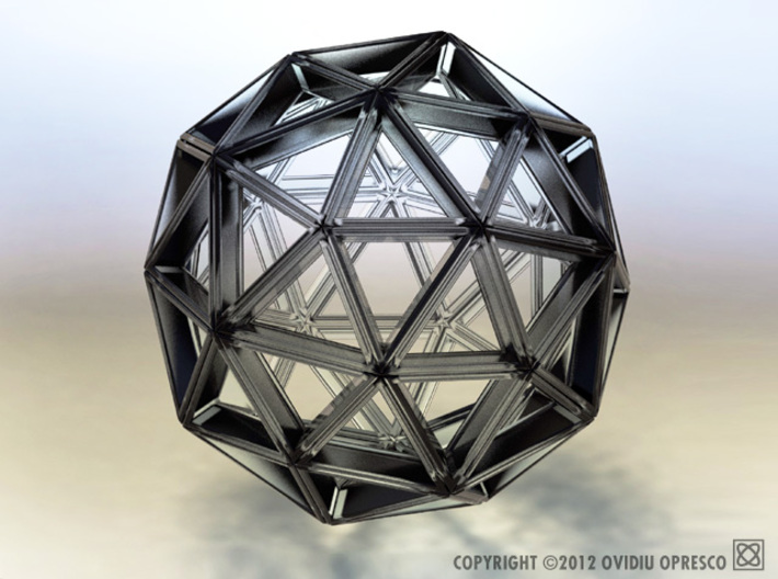 Polyhedral Sculpture #30 (3.7 cm) 3d printed