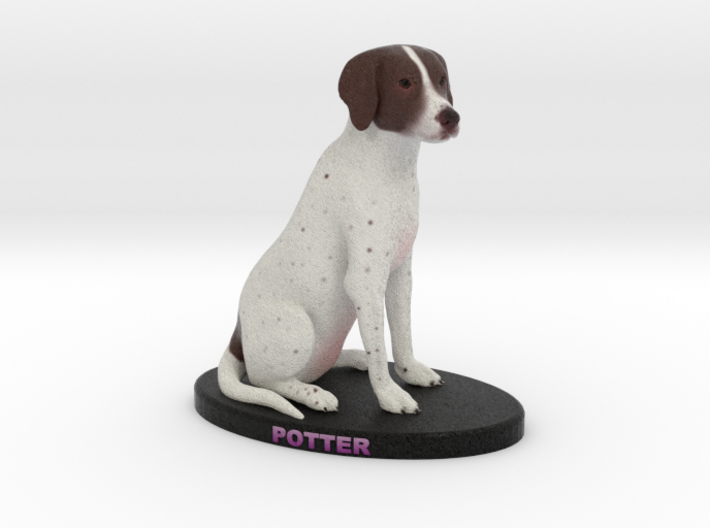 Custom Dog Figurine - Potter 3d printed