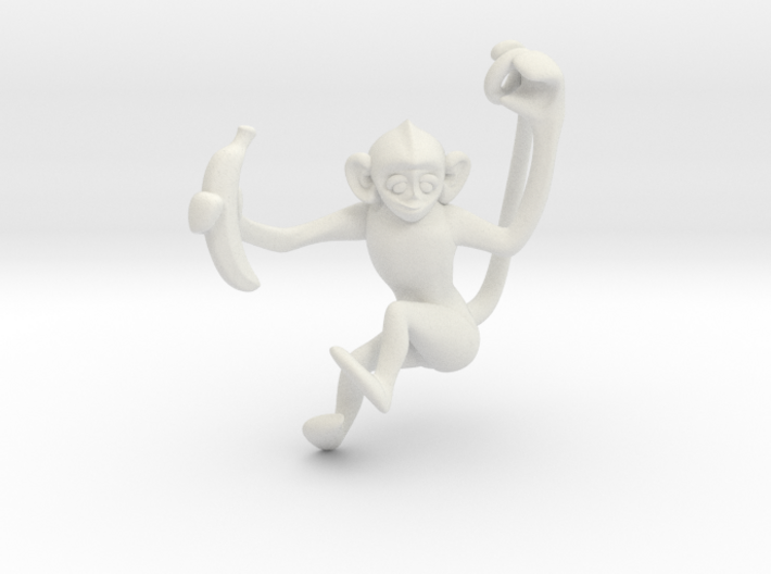 Lucky Monkey 3d printed