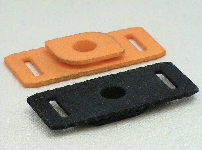 Strap Hot Wheels Track Anywhere 3d printed Track Connectors printed here