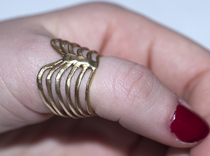 Ribcage Ring or Pendant - 19mm 3d printed 