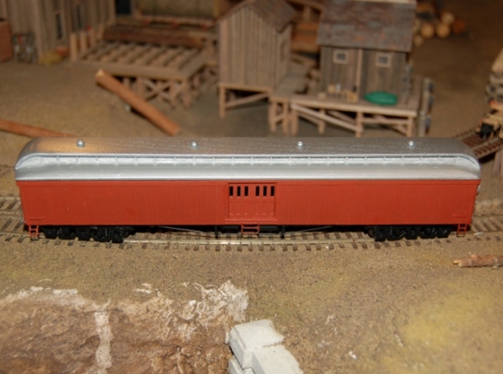 HO-Scale PC&F Replacement Doors 3d printed Model & Photo By Stephen Wilson.