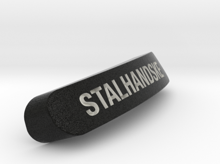 STALHANDSKE Nameplate for SteelSeries Rival 3d printed