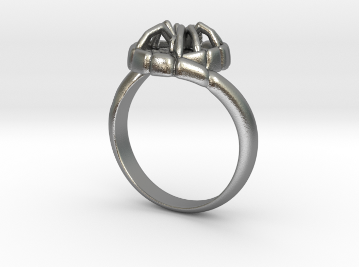 SPIDER Statement Designer Ring 3d printed