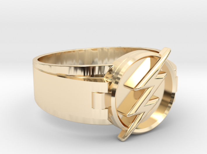 Flash Ring Size 9 19mm 3d printed