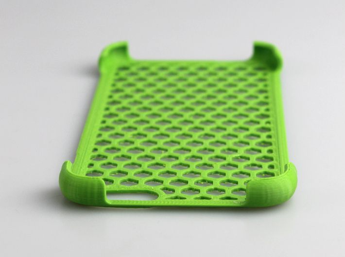 iPhone 6 shell Honeycomb 3d printed printed by me.