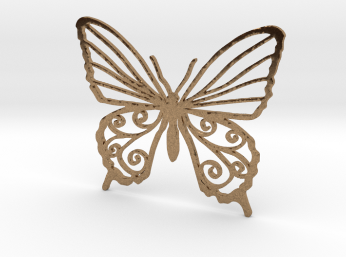 Butterfly wall stencil 7cm 3d printed