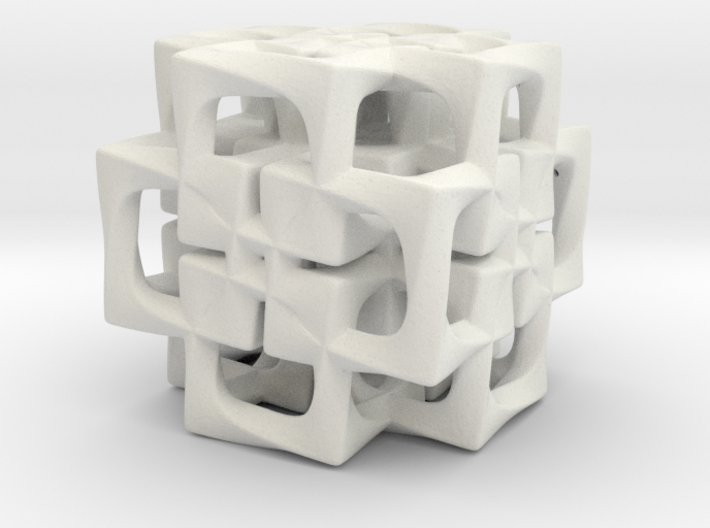 Fused Cubes smaller 3d printed